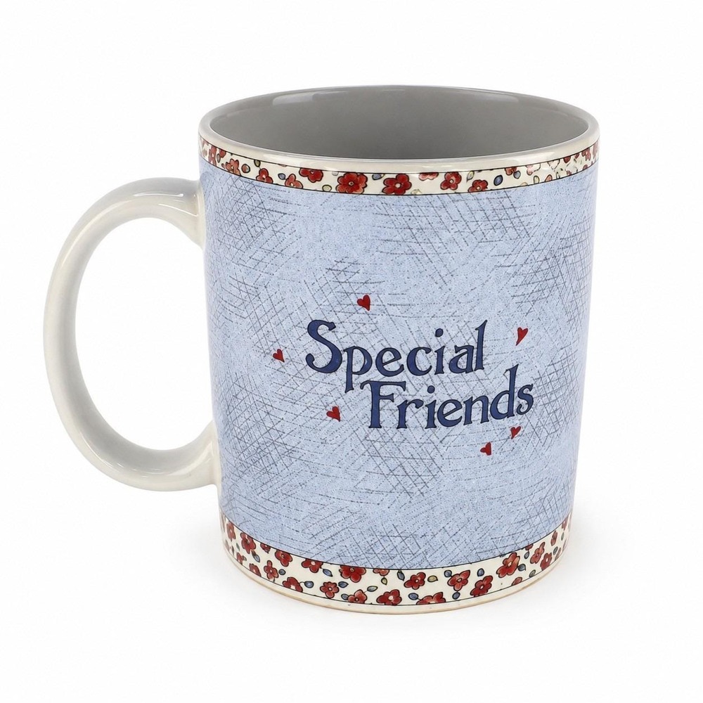 1997 Lang & Wise Special Friends Collector Mug Sherri Buck Baldwin Coffee Cup